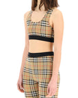 Burberry dalby check sport top