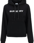 Burberry poulter hoodie with logo print