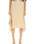 Burberry 'thea' silk midi skirt