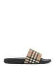 Burberry tartan slides