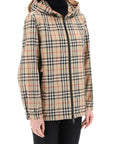 Burberry everton windbreaker jacket with hood