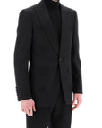 Burberry tuxedo jacket with jacquard details