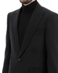 Burberry tuxedo jacket with jacquard details