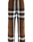 Burberry check track pants