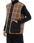 Burberry weaveron quilted vest