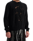 Alexander Mcqueen 'distressed skull print pul