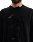 Alexander Mcqueen 'distressed skull print pul