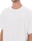 Burberry ekd embroidery 'raynerton' oversized t-shirt