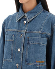 Burberry 'bensen' denim overshirt