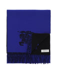 Burberry reversible cashmere scarf with ekd