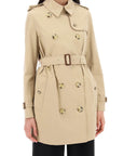 Burberry short kensington heritage trench coat