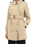 Burberry short kensington heritage trench coat