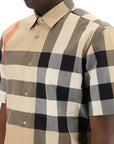 Burberry short sleeve summerton shirt