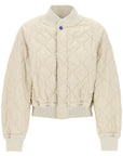 Burberry quilted bomber jacket