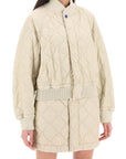 Burberry quilted bomber jacket