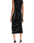 Alexander Mcqueen laminated jersey dress