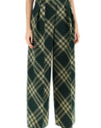 Burberry check palazzo pants