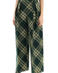 Burberry check palazzo pants