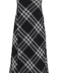 Burberry midi dress with check pattern