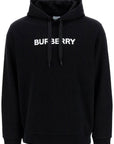 Burberry ansdell hoodie with logo print