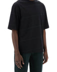 Burberry striped t-shirt with ekd embroidery