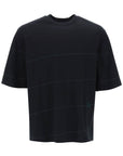 Burberry striped t-shirt with ekd embroidery