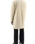 Burberry quilted nylon midi car coat with