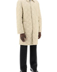 Burberry quilted nylon midi car coat with