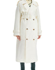 Burberry silk trench coat