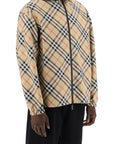 Burberry reversible check hooded jacket with