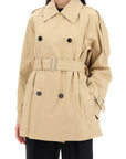 Burberry double-breasted midi trench coat