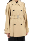 Burberry double-breasted midi trench coat