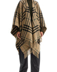 Burberry ered cape in wool and cashmere by cate