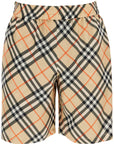 Burberry ered silk bermuda shorts for men