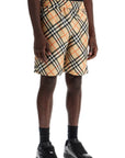 Burberry ered silk bermuda shorts for men