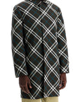 Burberry ered\n\n'checkered nylon car coat