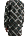 Burberry ered\n\n'checkered nylon car coat