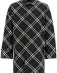 Burberry ered\n\n'checkered nylon car coat