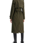 Burberry double-breasted trench coat with