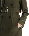 Burberry double-breasted trench coat with