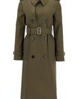 Burberry double-breasted trench coat with