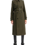 Burberry double-breasted trench coat with