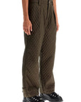 Burberry quilted nylon pants for