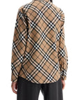 Burberry ered wool blend shirt