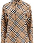 Burberry ered wool blend shirt