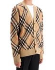 Burberry ered wool and mohair cardigan sweater