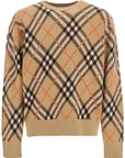 Burberry ered wool and mohair pullover sweater