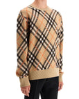 Burberry ered wool and mohair pullover sweater