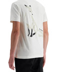 Burberry flocked pattern t-shirt