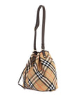 Burberry ered bucket bag